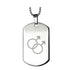 Gay Symbols Dog Tag