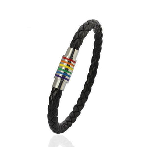 Black Gay Bracelet - gaypridehub