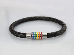 Black Gay Bracelet - gaypridehub