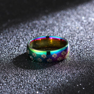 Paw Printing Rainbow Ring