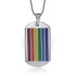 Rainbow Gay Necklace Dog Tag - LGBT Necklaces