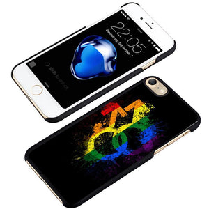 Gay Rainbow Symbols iPhone Case - gaypridehub