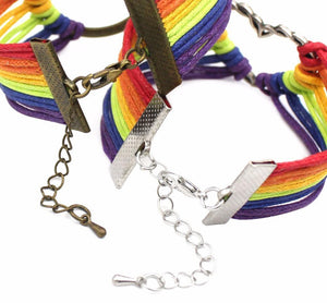 Hope Rainbow Bracelet - gaypridehub