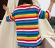 Rainbow Striped T-shirt