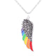 Rainbow Angel’s Wings Necklace