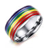 Silver Rainbow Ring