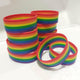 Rainbow Silicone Bracelet - gaypridehub