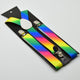 Rainbow Stripe Suspenders