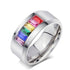 Rainbow Crystal Ring