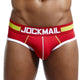 JOCKMAIL Brand Low Waist Sexy Men Underwear Briefs Cotton  breathable Mens Bikini Brief cueca Gay Underwear