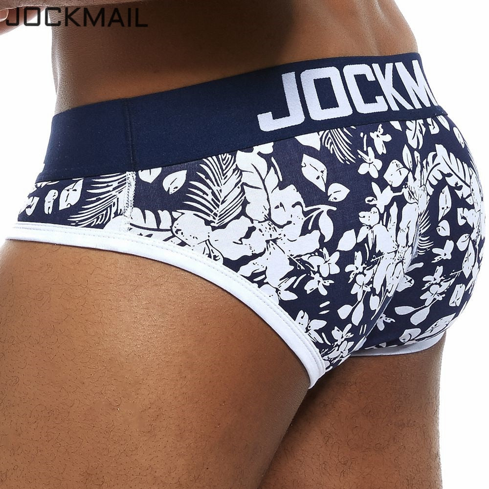 JOCKMAIL Mens Briefs Underwear Cotton Athletic Sport Tanga Slip