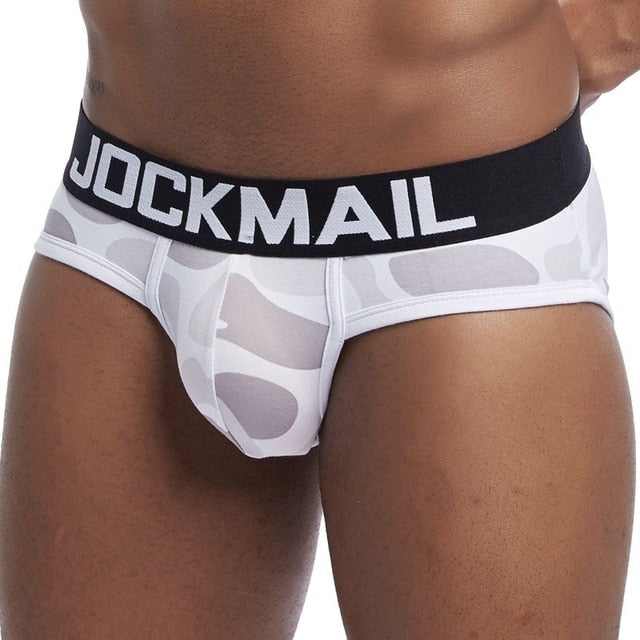JOCKMAIL Brand Men Underwear Men's Sexy Print Briefs bulge pouch men b –  gaypridehub