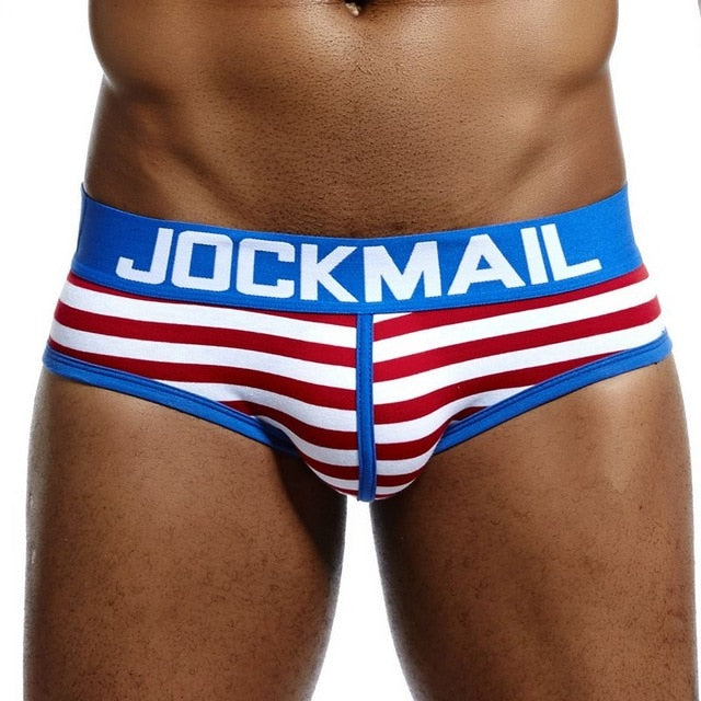 JOCKMAIL Brand Fashion Men Underwear Solid Underpants Cotton Male Pant –  gaypridehub