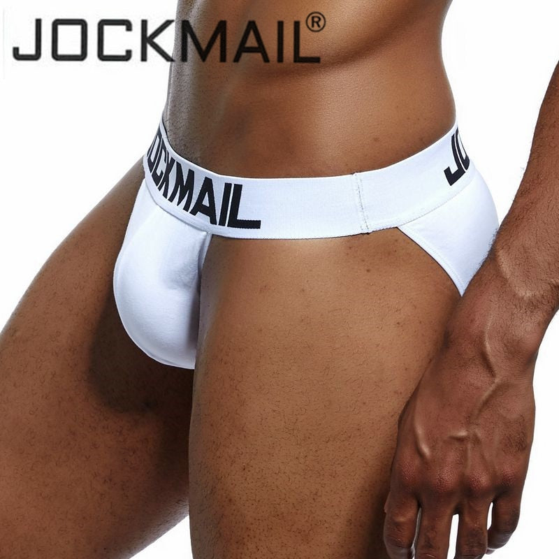 JOCKMAIL Brand Sexy Men's Underwear Briefs Men Cotton Soft High Stretc –  gaypridehub