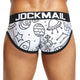 JOCKMAIL Brand sexy underwear men briefs Cuecas sissy playful printed Gay Underwear calzoncillos hombre slips Male Panties Hot