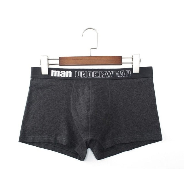 Boxer Shorts Underpants Man Panties Men Boxers Cotton Underwear Men's UK  4pcs