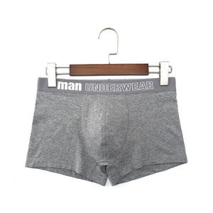 Men Underwear Boxer Cotton Man Short Breathable Solid Mens Flexible Shorts Boxers Male Underpants