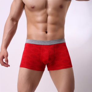 Best price cotton Men Boxer Soft Breathable Underwear Male Comfortable Solid Panties Underpants Boxer shorts Homme For Men 2019