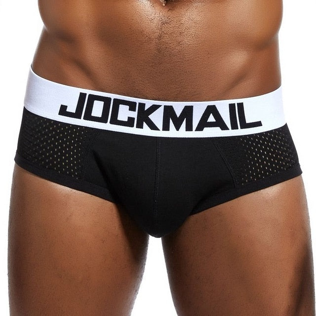 JOCKMAIL Brand Men Underwear Men's Sexy Print Briefs bulge pouch men b –  gaypridehub