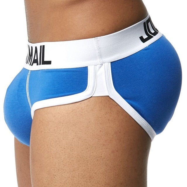 Hot Men Enlarge Silicone Underwear Padded Pouch Penis Enhancer Up