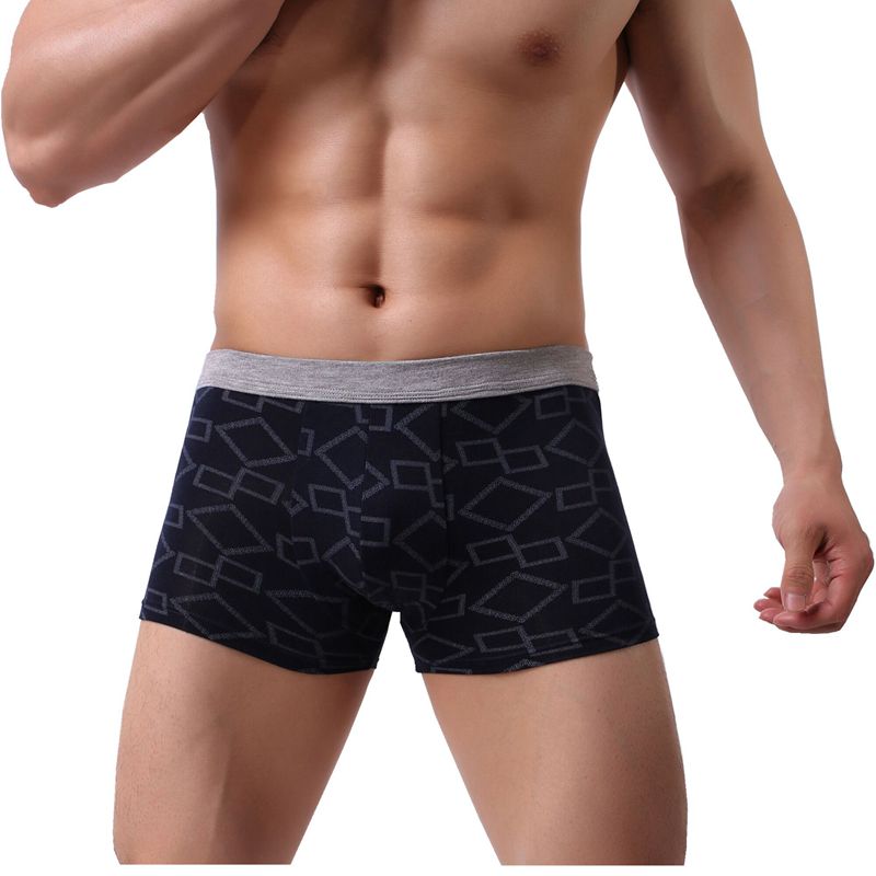Best price cotton Men Boxer Soft Breathable Underwear Male Comfortable –  gaypridehub