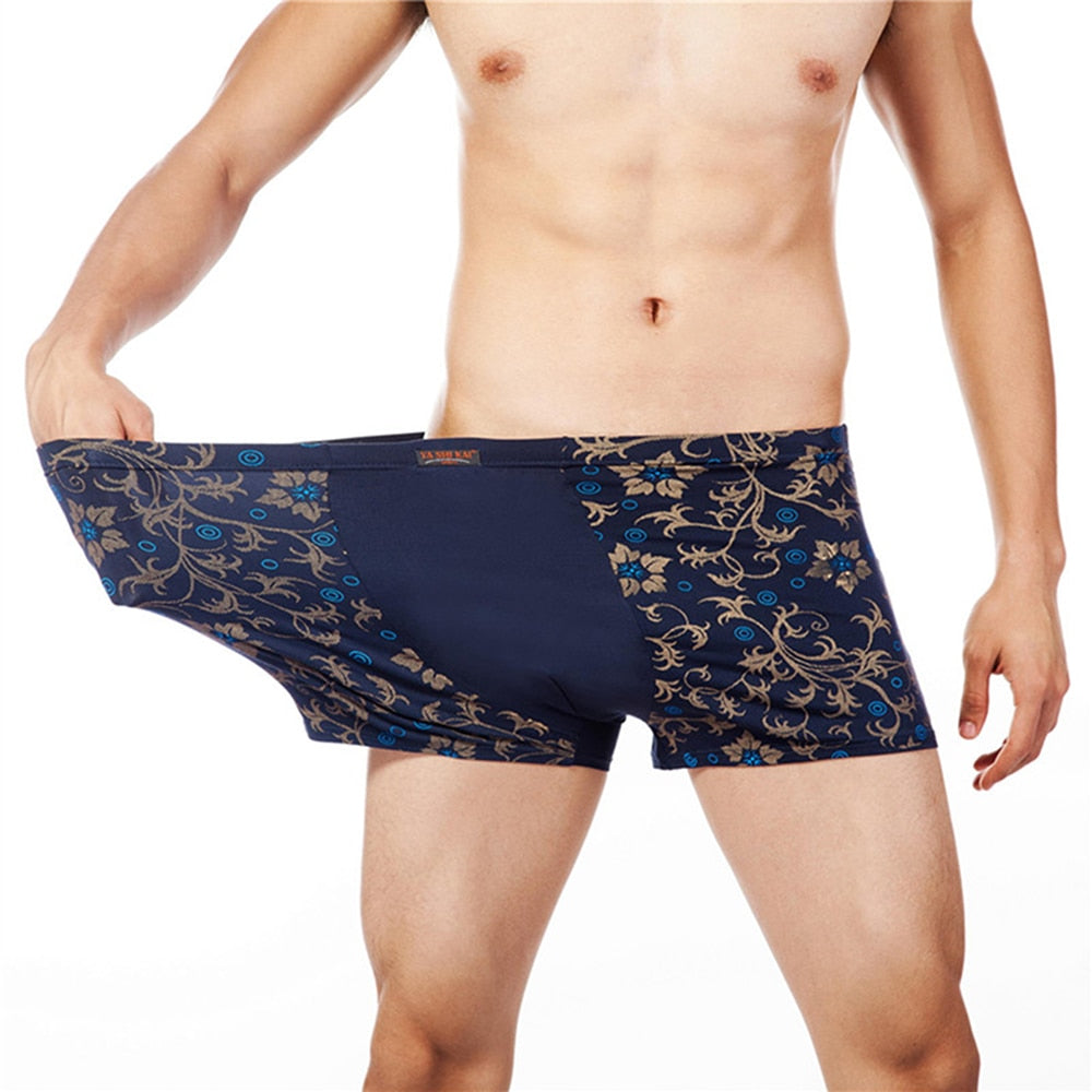 Men Boxer Shorts Underpants Underwear Black XL XXL 3XL Fashion