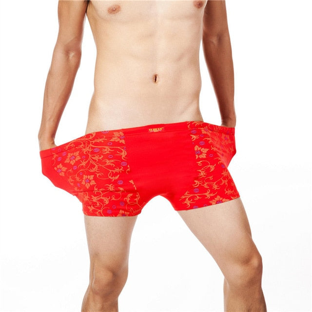 4Pcs Sexy Print Men Underwear Boxer Cueca Male Panty Lingerie Men  Underpants Panty Boxershorts S-XXL Men's Boxer Briefs - AliExpress